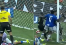 Vídeo: Clássico entre Cruzeiro e Atlético-MG termina com briga generalizada e 23 expulsões