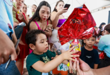 Caça aos ovos movimenta manhã de domingo no Parque da Cidade