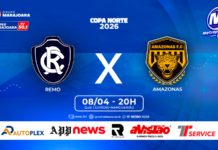 Ao vivo | Remo x Amazonas| Copa Norte | 08.04.26