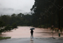Ciclone extratropical favorece tempestade no Rio Grande do Sul